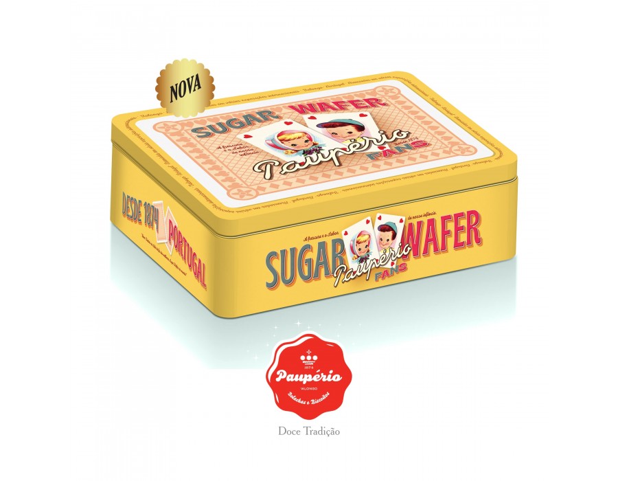 Sugar Waffer Fans Box 600g