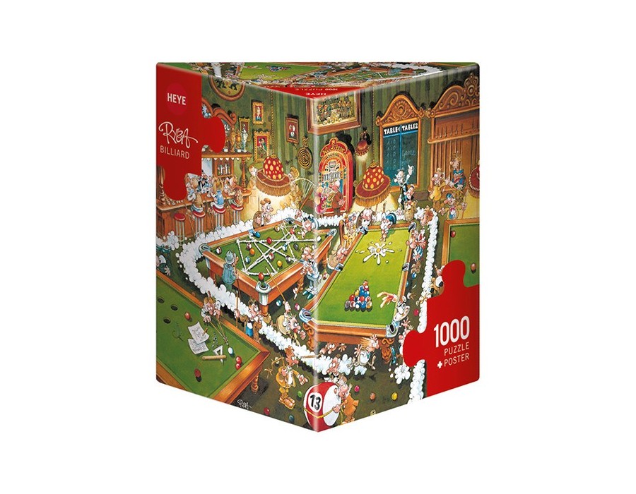 Puzzle 1000 Pcs Ryba, Billiard