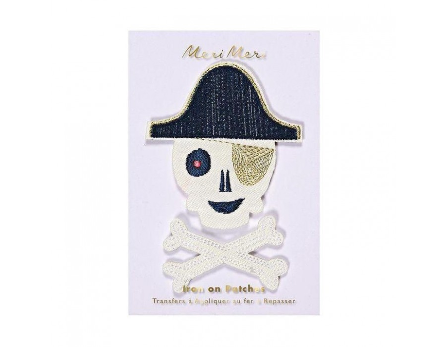 Pirate Embroidered Patches